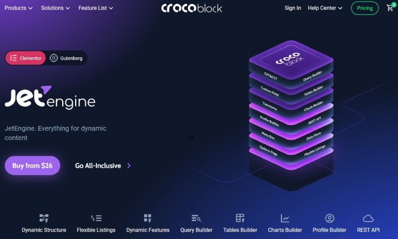 JetEngine WordPress dynamic content plugin. Source: crocoblock.com
