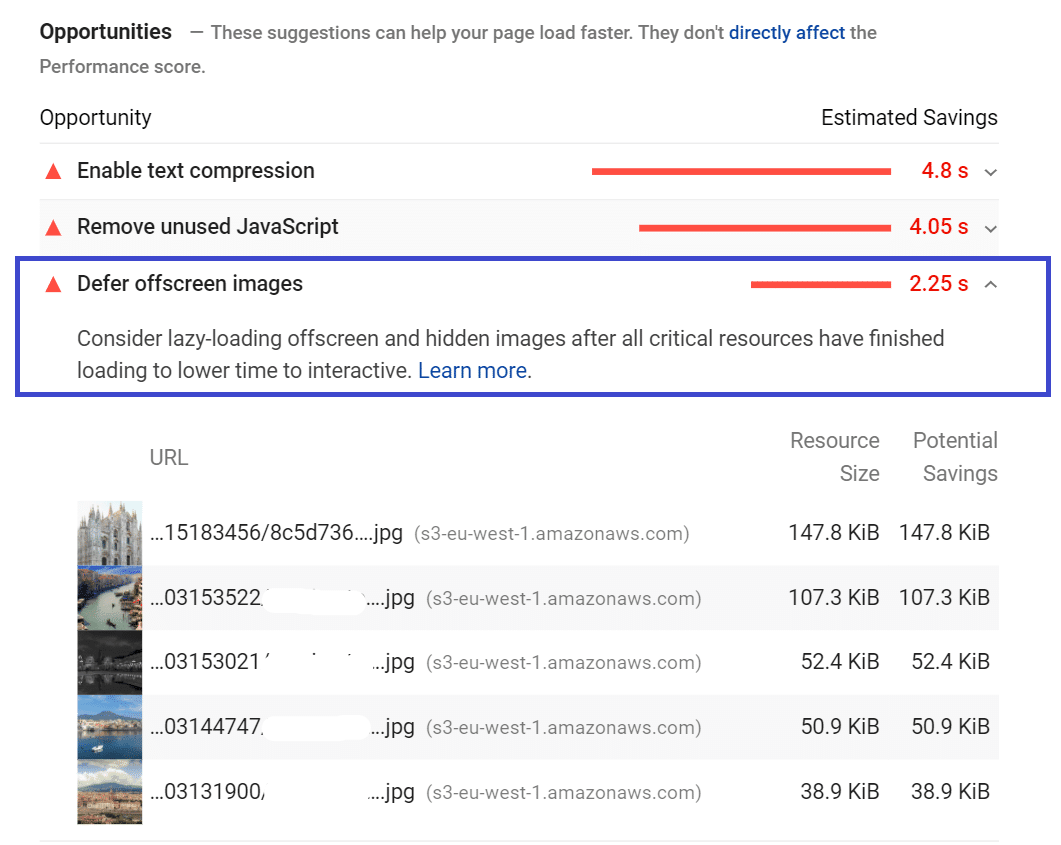 Defer offscreen images - PSI