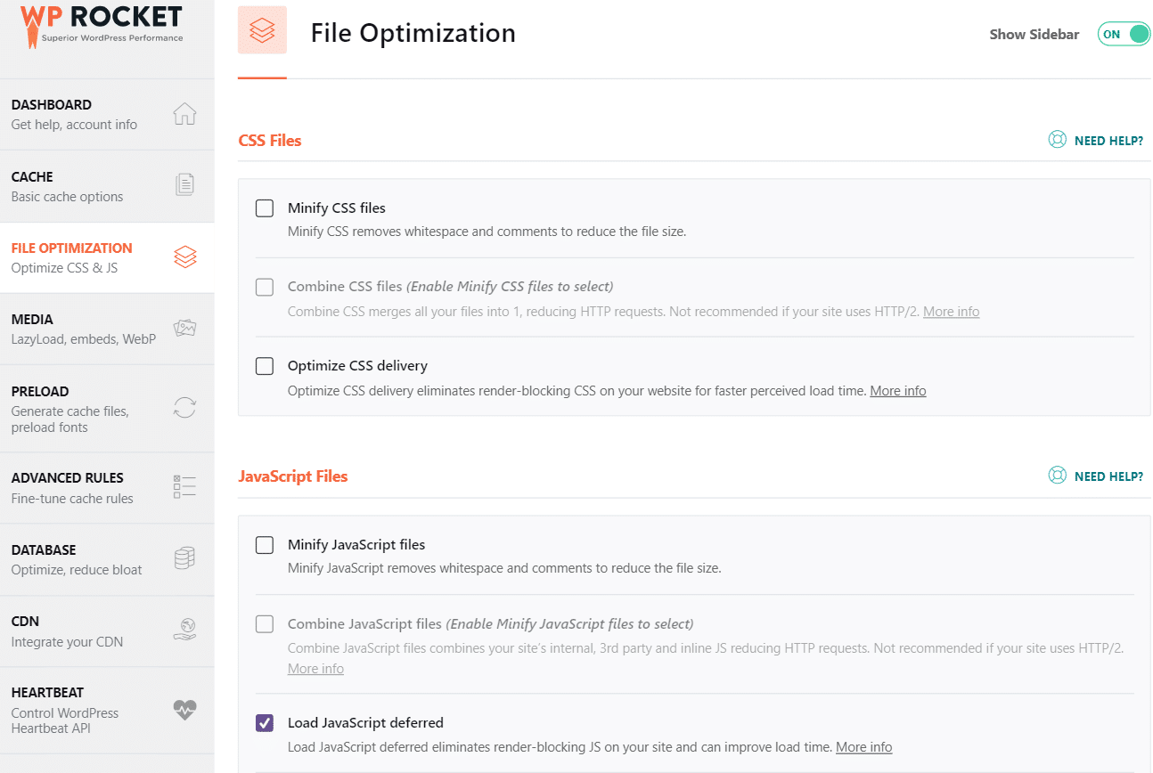 Load JavaScript deferred – WP Rocket