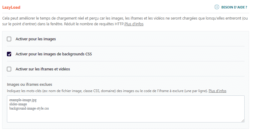 Nouvelle option - LazyLoad sur les images de background CSS 
- WP Rocket 3.15
