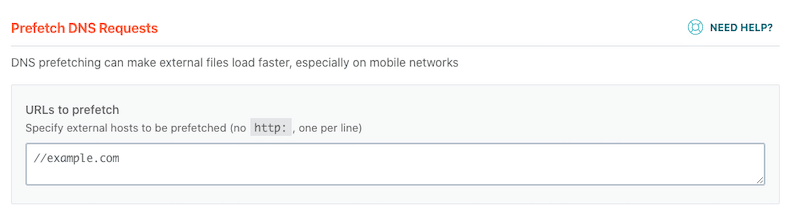 Prefecth DNS requests