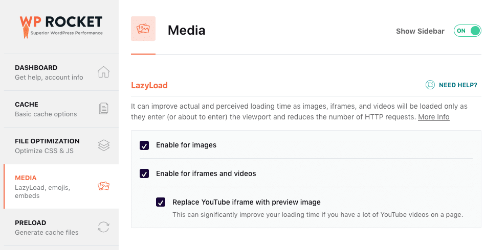 WP Rocket Media LazyLoad